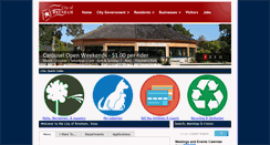 Desktop Screenshot of cityofbrenham.org